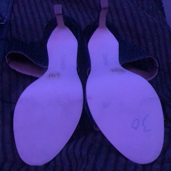 Lorinda Croc-embossed mules - Picture 3 of 3